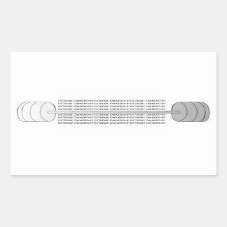 Extreme Eigentümerschaft von Jocko Willink Rechteckiger Aufkleber