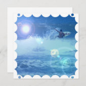 Extreme Einladung zum Surfen (Vorne/Hinten)