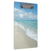 Extreme Entspannung mit Blick auf den Strand Klemmbrett (Rechts)