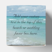 Extreme Entspannungssicht am Strand Geschenkschachtel (Oben)
