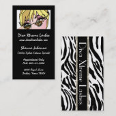 Extreme Eyelashes Business Cards Visitenkarte (Vorne/Hinten)