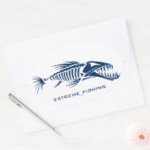 EXTREME_FISHING OVALER AUFKLEBER (Umschlag)