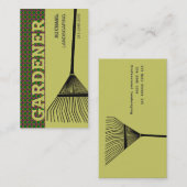 Extreme Gartenarbeit-Rührstange Visitenkarte (Vorne/Hinten)