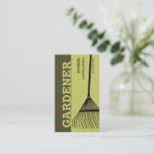 Extreme Gartenarbeit-Rührstange Visitenkarte (Stehend Vorderseite)