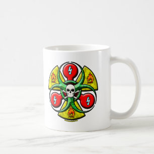 Extreme Gefahrenwarnung Kaffeetasse