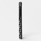 Extreme Half Tone - Black on White iPhone Case (Hinten/Links)