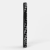 Extreme Half Tone - Black on White iPhone Case (Hinten/Rechts)