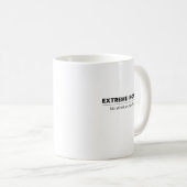 Extreme Ironer Mug No Wrinkles No Fear Coffee Cup Kaffeetasse (VorderseiteRechts)