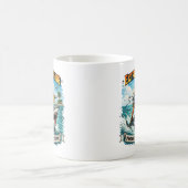 Extreme Ironing Shark Mug Kaffeetasse (Mittel)