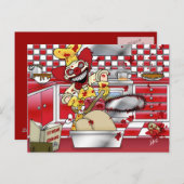 Extreme Kochkarte Postkarte (Vorne/Hinten)