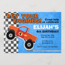 EXTREME Monster Truck Boys Geburtstagsparty