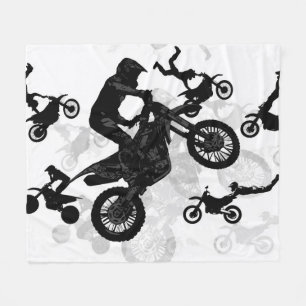 Extreme Motocross Stunts Fleecedecke