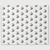 Extreme Mountain Biking Radsport Sport Cyclist Nam Geschenkpapier (Flach)