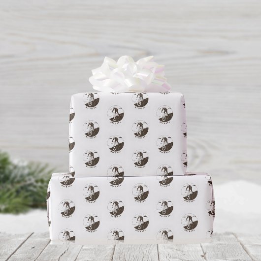 Extreme Mountain Biking Radsport Sport Cyclist Nam Geschenkpapier