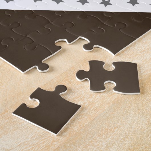 Extreme Mountainbike-Fahrrad-Star-Radfahrername  Puzzle (Seite)