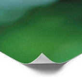 Extreme Nah-up einer Biene, die Pollen sammelt Poster (Ecke)