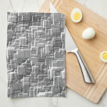 Extreme Overlay von grau geprägten Quadraten