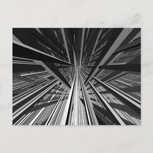 Extreme Perspektive Postkarte (Vorderseite)