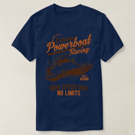 Extreme Powerboat Racing T-Shirt (Design vorne)