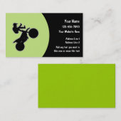 Extreme radfahrenVisitenkarten Visitenkarte (Vorne/Hinten)