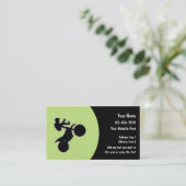 Extreme radfahrenVisitenkarten Visitenkarte (Stehend Vorderseite)