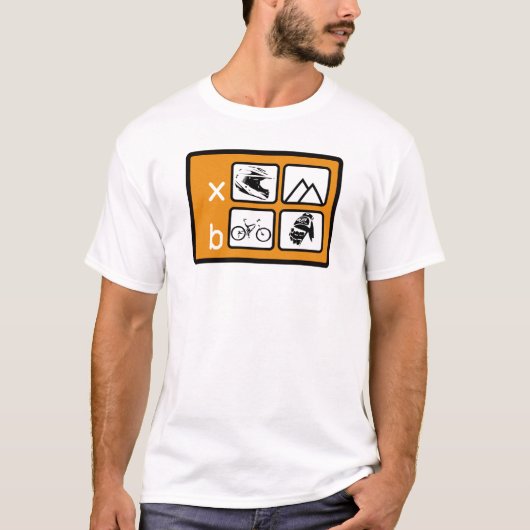 extreme Radfahrer T-Shirt (Vorderseite)