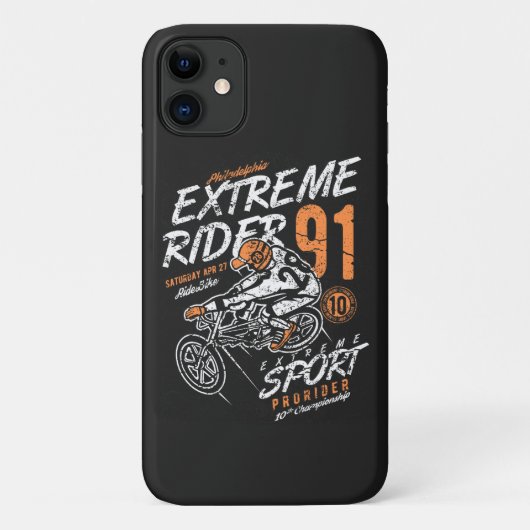 Extreme Rider Pro Rider BMX Case-Mate iPhone Hülle (Rückseite)