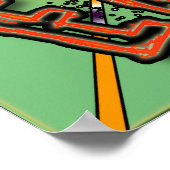 EXTREME SKATEBOARDING POSTER (Ecke)