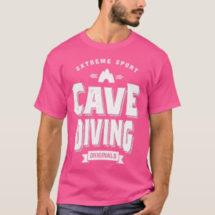 Extreme Sport Höhle Tauchen T-Shirt