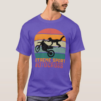 EXTREME-SPORT MOTOCROSS lustig T-Shirt