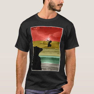 Extreme Sports Cliff Diver Cliff Jumping T-Shirt