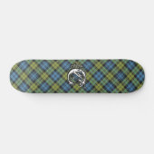 Extreme Tartan Campbell Plädoyer Monogram Skateboard (Horizontal)