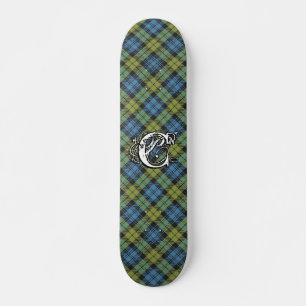 Extreme Tartan Campbell Plädoyer Monogram Skateboard