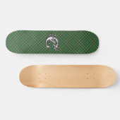 Extreme Tartan Clan Currie Monogram Skateboard (Horizontal)