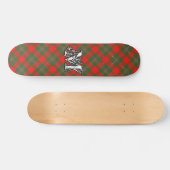 Extreme Tartan Clan Gregor MacGregor Monogram Skateboard (Horizontal)
