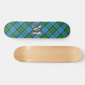 Extreme Tartan Clan MacLeod von Harris Monogram Skateboard (Horizontal)