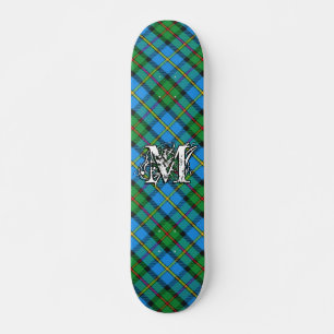 Extreme Tartan Clan MacLeod von Harris Monogram Skateboard