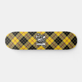 Extreme Tartan Clan MacLeod von Lewis Monogram Skateboard (Horizontal)