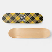 Extreme Tartan Clan MacLeod von Lewis Monogram Skateboard (Horizontal)