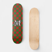 Extreme Tartan Clan Moncreiffe Monogram Skateboard (Vorderseite)