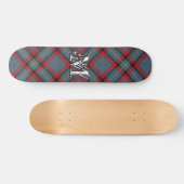 Extreme Tartan Irish Clan MacNamara McNamara Skateboard (Horizontal)