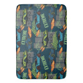 Extreme Tokyo Street Racing Pattern Badematte (Vorderseite Vertikal)