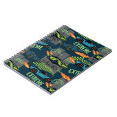 Extreme Tokyo Street Racing Pattern Notizblock (Linke Seite)