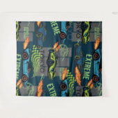 Extreme Tokyo Street Racing Pattern Wandteppich (Vorderseite (Horizontal))