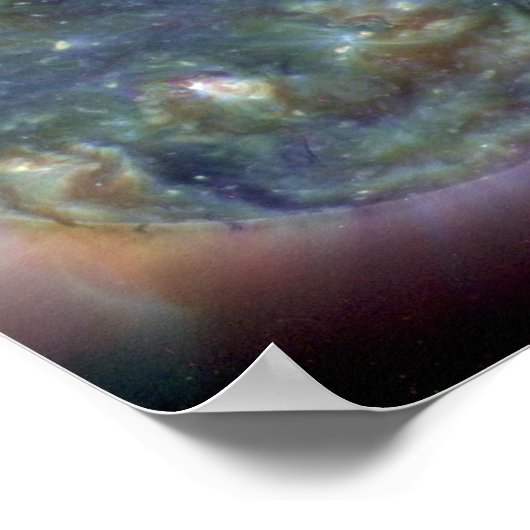 Extreme Ultraviolet Sun NASA Poster (Ecke)