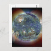 Extreme Ultraviolet Sun NASA Postkarte (Vorne/Hinten)