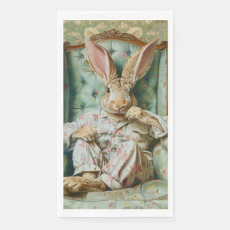 Extremely Sophisticated Rabbit Guest Towels Serviette