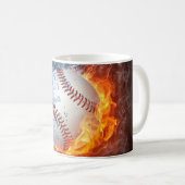 Extremer Baseball Kaffeetasse (VorderseiteRechts)