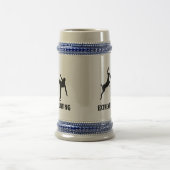 Extremer Jagd-Rotwild-Karate-Tritt Bierglas (Mittel)