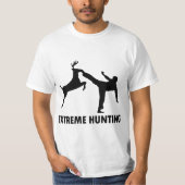 Extremer Jagd-Rotwild-Karate-Tritt T-Shirt (Vorderseite)